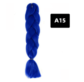 Color Big Braid African Chemical Fiber High Temperature Silk Wig Gradient (Option: A15)