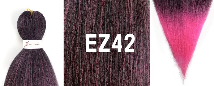 Chemical Fiber Low Temperature Silk Ez Braids African Dirty Braids (Option: EZ42)