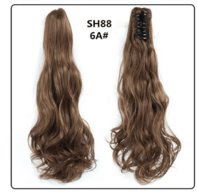 Fluffy Natural Lifelike Claw Clip Ponytail Wholesale (Option: 5style)
