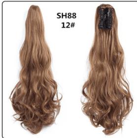 Fluffy Natural Lifelike Claw Clip Ponytail Wholesale (Option: 9style)