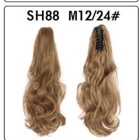 Fluffy Natural Lifelike Claw Clip Ponytail Wholesale (Option: 43style)