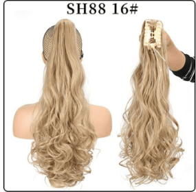 Fluffy Natural Lifelike Claw Clip Ponytail Wholesale (Option: 10style)