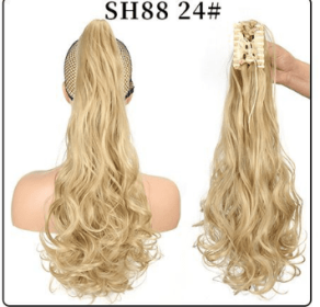 Fluffy Natural Lifelike Claw Clip Ponytail Wholesale (Option: 11style)