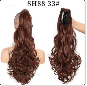 Fluffy Natural Lifelike Claw Clip Ponytail Wholesale (Option: 15style)