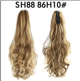 Fluffy Natural Lifelike Claw Clip Ponytail Wholesale (Option: 46style)
