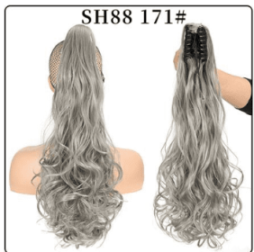 Fluffy Natural Lifelike Claw Clip Ponytail Wholesale (Option: 18style)