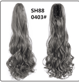 Fluffy Natural Lifelike Claw Clip Ponytail Wholesale (Option: 19Style)
