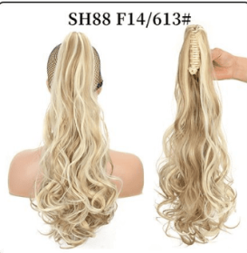 Fluffy Natural Lifelike Claw Clip Ponytail Wholesale (Option: 36style)