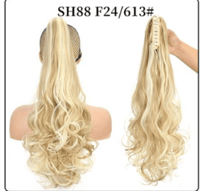 Fluffy Natural Lifelike Claw Clip Ponytail Wholesale (Option: 31style)