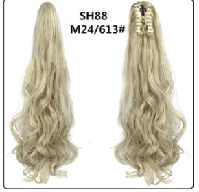 Fluffy Natural Lifelike Claw Clip Ponytail Wholesale (Option: 40style)