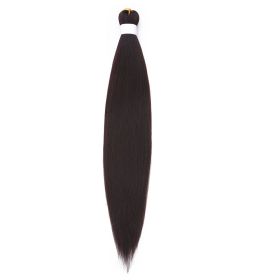 PVC Low Temperature Flame Retardant Fluffy Pull Block Big Braid Styling Wig (Option: 99J)