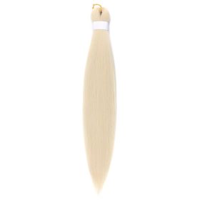PVC Low Temperature Flame Retardant Fluffy Pull Block Big Braid Styling Wig (Option: 613A)