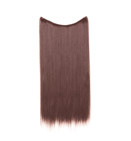 Women's One-piece Adjustable Invisible Straight Multi-color Gradient Hair Extension Fishline (Option: NO.33-18inch)