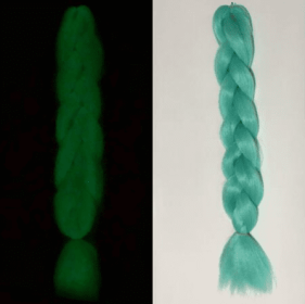 Star Fashion luminous braid (Option: Forest Green)