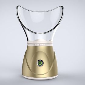 Humidifying and hydrating atomized steam face tester (Option: Gold-EU)