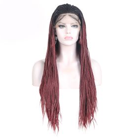 African three strands of dirty braids (Option: 24inch)