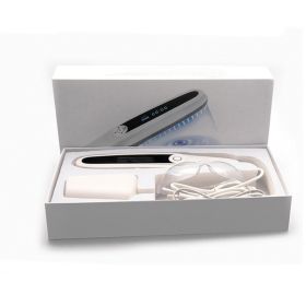 Phototherap UVB Phototherapy Instrument Ultraviolet-Lamp Home Vitiligo Psoriasis Treatment Laser (Option: White-UK-220V)