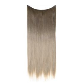 Women's One-piece Adjustable Invisible Straight Multi-color Gradient Hair Extension Fishline (Option: NO.8T16-16inch)