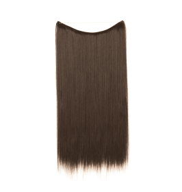 Women's One-piece Adjustable Invisible Straight Multi-color Gradient Hair Extension Fishline (Option: NO.4NO30-18inch)