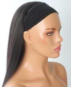 Ice HaIr Band WIg Hoods For Long StraIg (Option: 12inch)