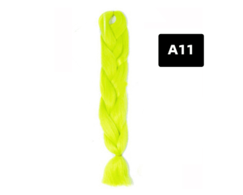 Color Big Braid African Chemical Fiber High Temperature Silk Wig Gradient (Option: A11)