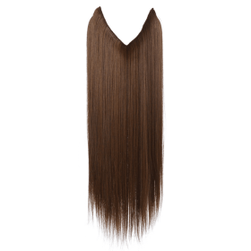 Women's One-piece Adjustable Invisible Straight Multi-color Gradient Hair Extension Fishline (Option: NO.2NO.30-18inch)
